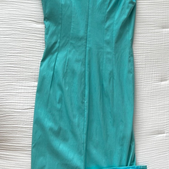 50's Style teal dress new with tags - Picture 6 of 6